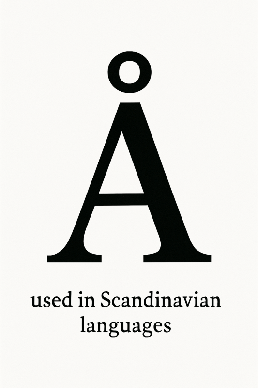 Skandynawski Plakat Sztuki Litery A - CasaNookDecor