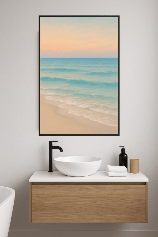 Spokojna Plaża - Druk Sztuki - CasaNookDecor