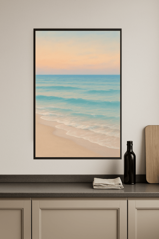 Spokojna Plaża - Druk Sztuki - CasaNookDecor