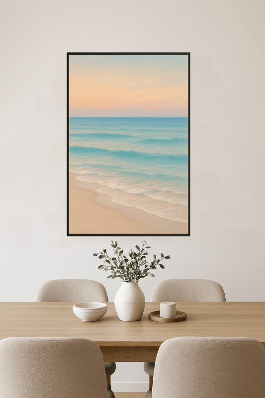 Spokojna Plaża - Druk Sztuki - CasaNookDecor