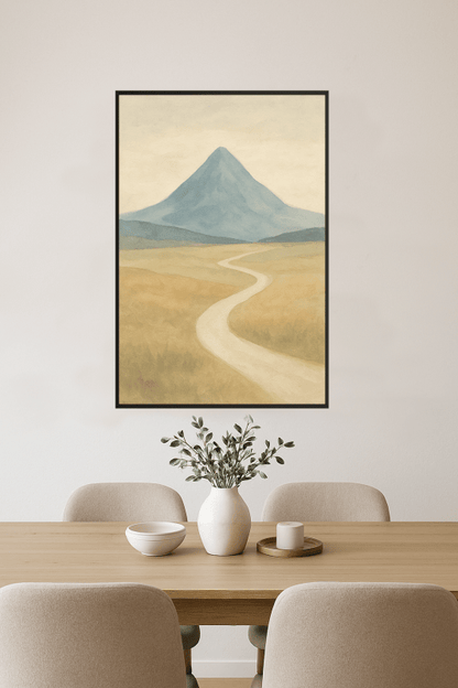 Spokojny Krajobraz Górski Sztuka - CasaNookDecor