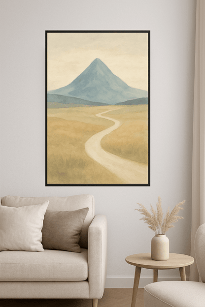 Spokojny Krajobraz Górski Sztuka - CasaNookDecor