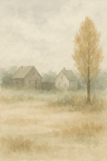 Spokojny Krajobraz Malarski - CasaNookDecor