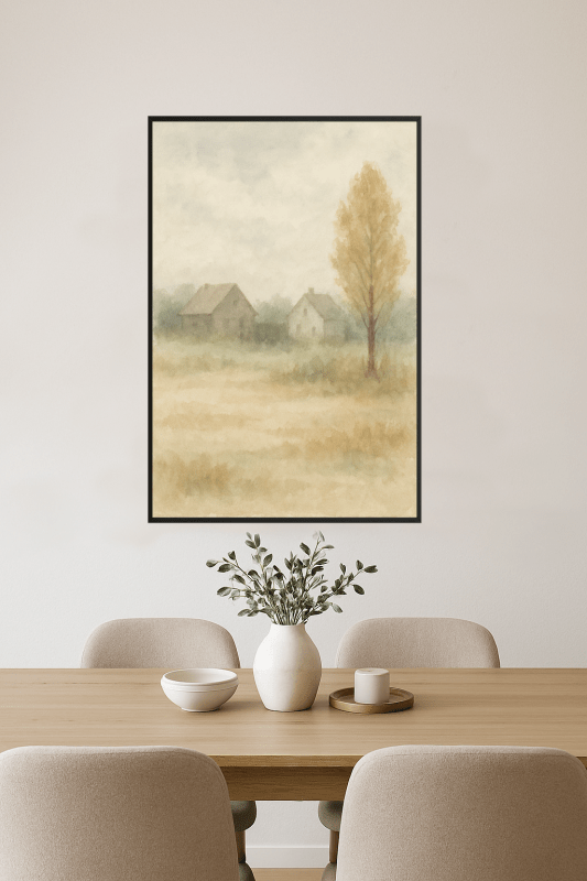 Spokojny Krajobraz Malarski - CasaNookDecor