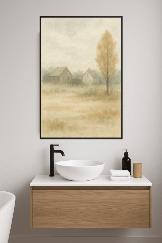 Spokojny Krajobraz Malarski - CasaNookDecor