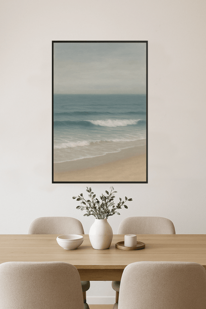 Spokojny Krajobraz Morski - Druk Sztuki - CasaNookDecor