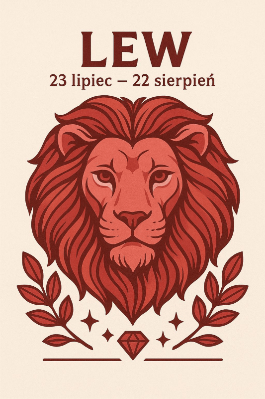 Stylizowana Sztuka Lwa Zodiaku - CasaNookDecor