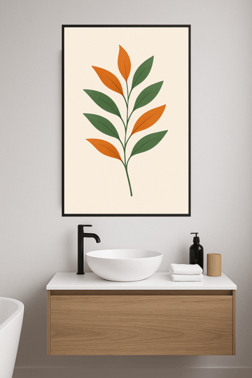 Stylizowany Druk Sztuki Roślinnej - CasaNookDecor