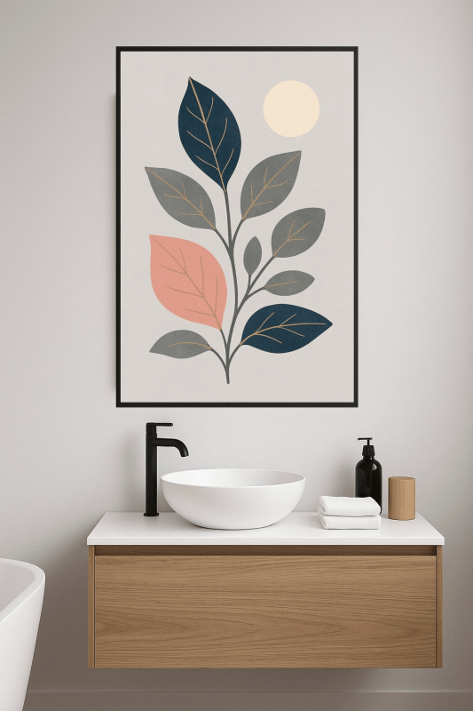 Stylizowany Druk Sztuki Roślinnej - CasaNookDecor