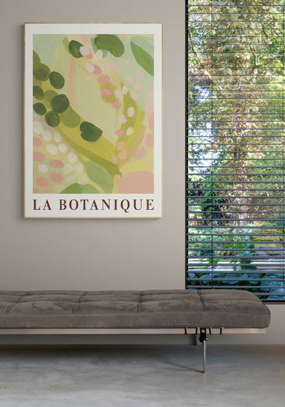 La Botanique – Abstrakcyjny Plakat Roślinny w Pastelowych Kolorach (B2)