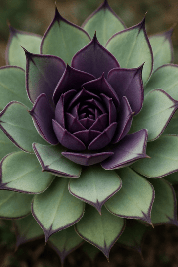 Sukulentna Roślina Z Bliska - CasaNookDecor