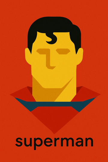 Superman Geometria Sztuki - CasaNookDecor