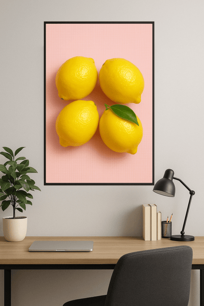 Świeże Żółte Cytryny - CasaNookDecor