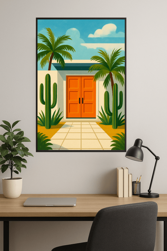 Sztuka Domu w Palm Springs - CasaNookDecor