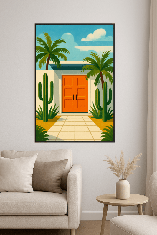 Sztuka Domu w Palm Springs - CasaNookDecor