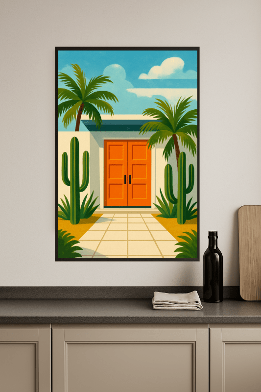 Sztuka Domu w Palm Springs - CasaNookDecor