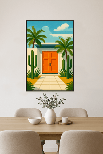 Sztuka Domu w Palm Springs - CasaNookDecor