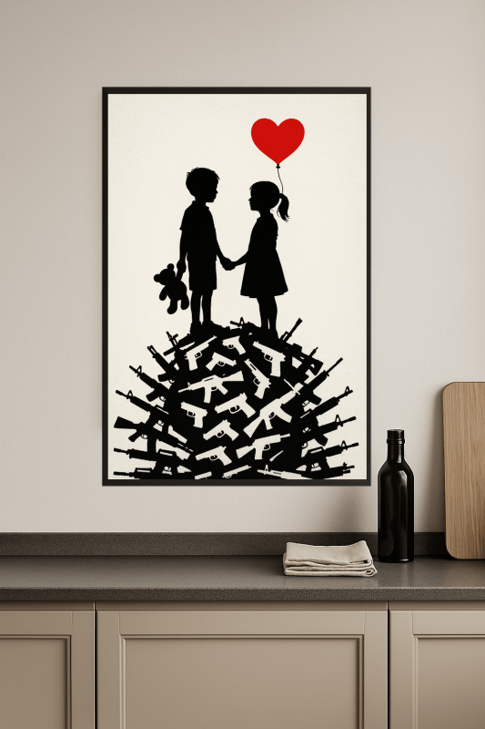 Sztuka Dziecięcej Nadziei - CasaNookDecor