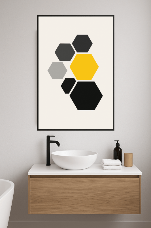 Sztuka Geometrycznego Sześciokąta - CasaNookDecor