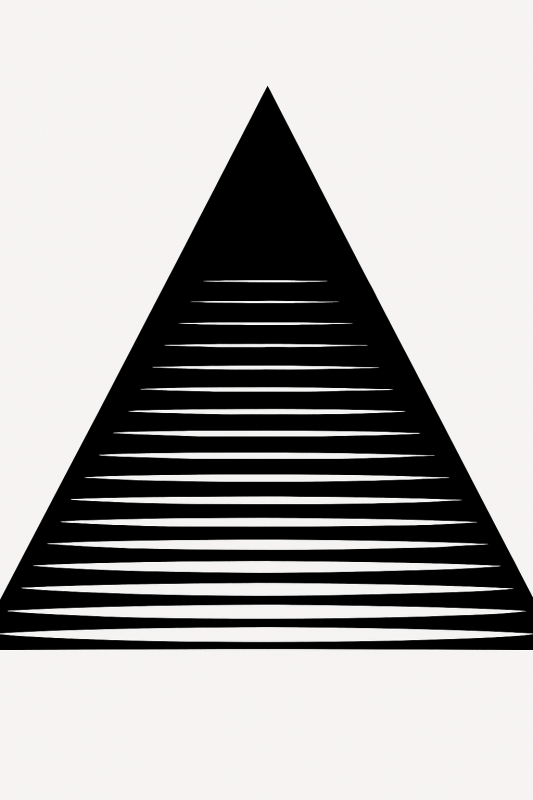 Sztuka Geometrycznych Trójkątów - CasaNookDecor
