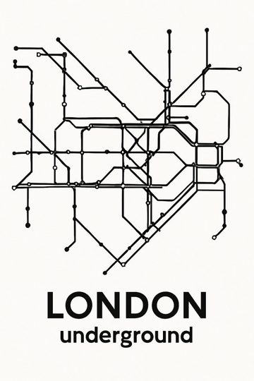 Sztuka Mapy Metra Londyńskiego - CasaNookDecor