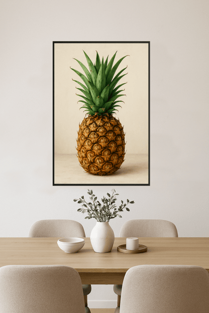 Sztuka Ścienna Ananasa - CasaNookDecor