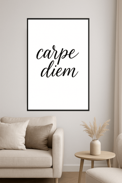 Sztuka Ścienna Carpe Diem - CasaNookDecor
