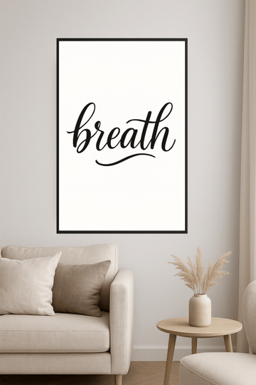 Sztuka Ścienna 'Oddech' - CasaNookDecor