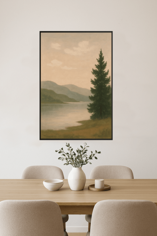 Sztuka Spokojnego Krajobrazu - CasaNookDecor