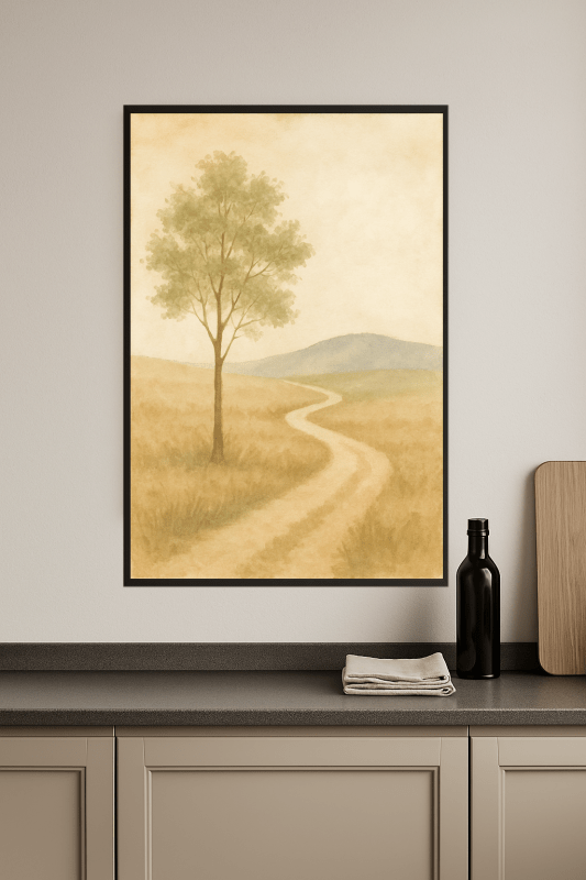 Sztuka Spokojnego Krajobrazu - CasaNookDecor