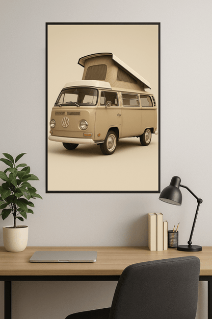 Vintage Volkswagen Pop - CasaNookDecor