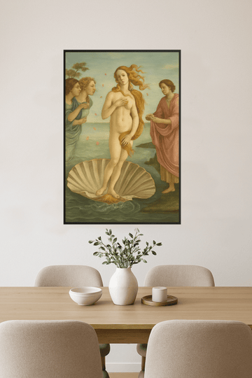 Wenus Na Muszli - Grafika - CasaNookDecor