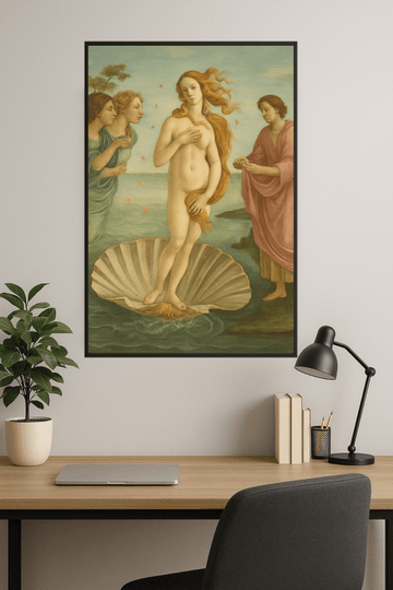 Wenus Na Muszli - Grafika - CasaNookDecor