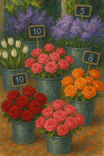 Wystawa Kwiatów na Targu w Paryżu - CasaNookDecor