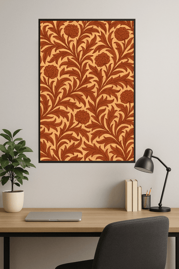 Wzór Kwiatowy Williama Morrisa - CasaNookDecor