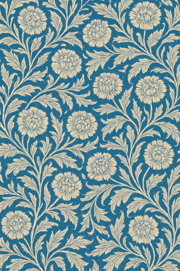 Wzór Kwiatowy Williama Morrisa - CasaNookDecor