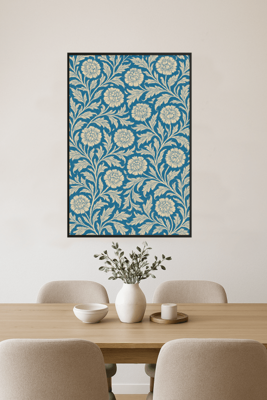 Wzór Kwiatowy Williama Morrisa - CasaNookDecor