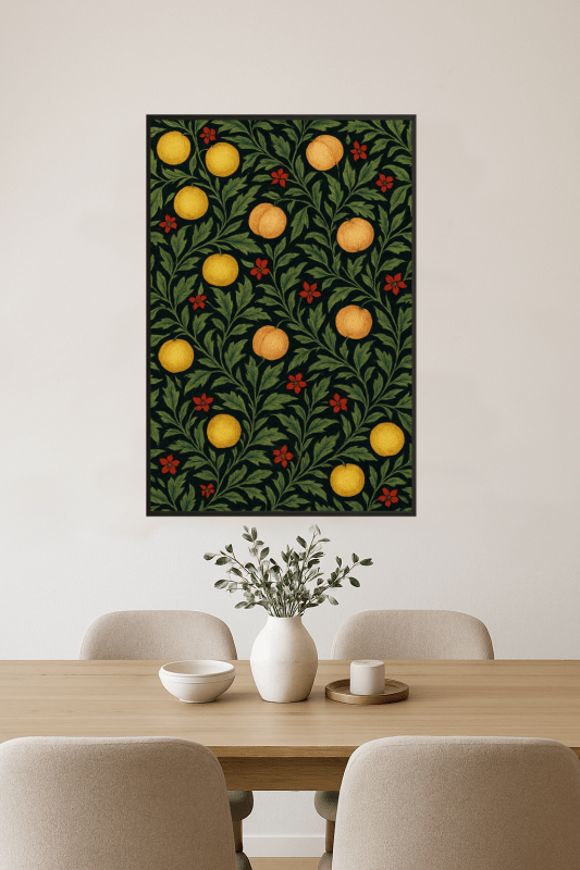 Wzór Owocowy Williama Morrisa - CasaNookDecor