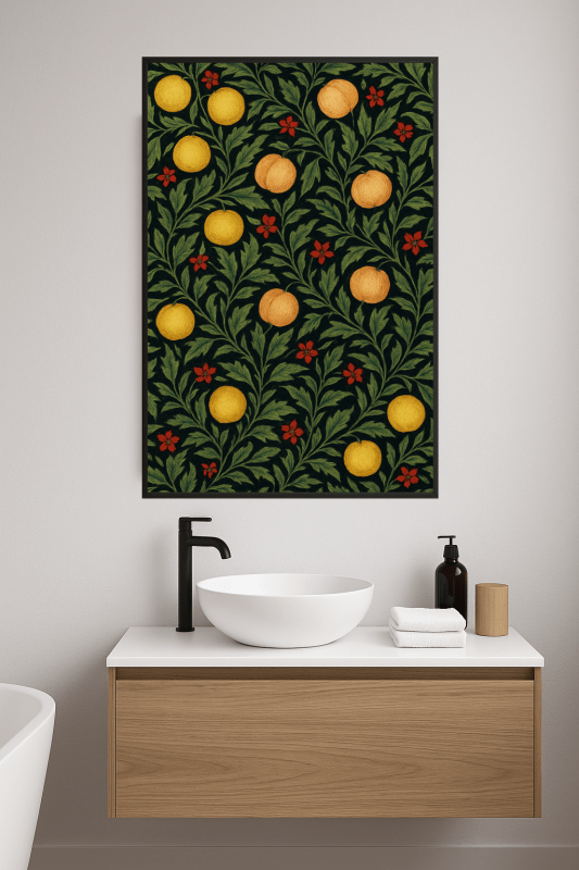 Wzór Owocowy Williama Morrisa - CasaNookDecor
