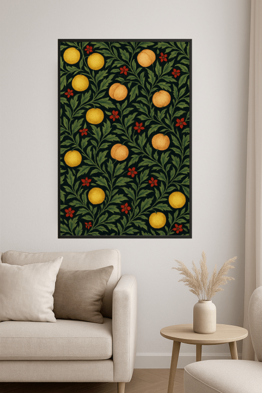 Wzór Owocowy Williama Morrisa - CasaNookDecor