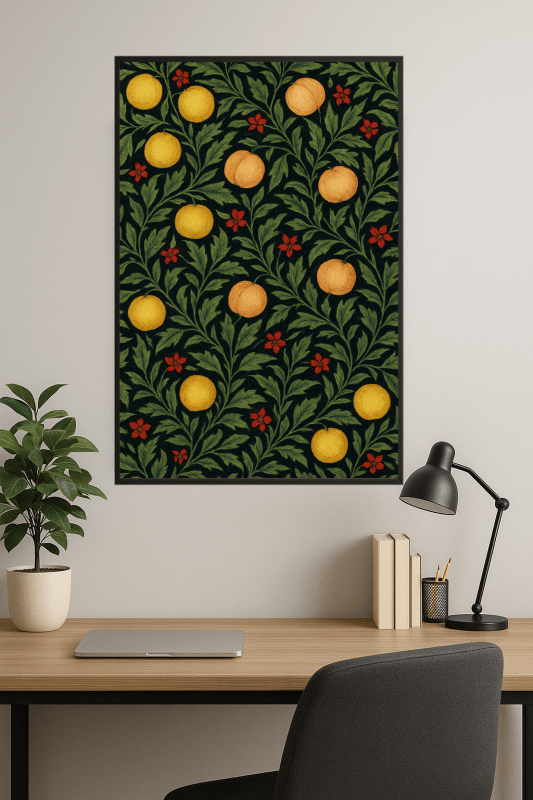Wzór Owocowy Williama Morrisa - CasaNookDecor