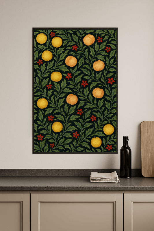 Wzór Owocowy Williama Morrisa - CasaNookDecor