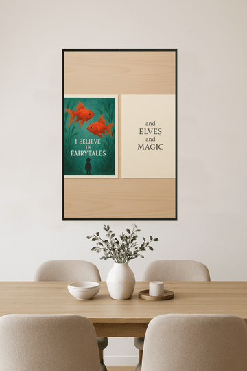 Zabawne Drukowane Grafiki w Stylu Baśniowym - CasaNookDecor