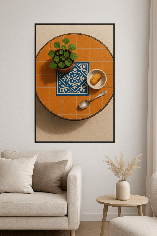 Żywe Martwa Natura Na Stole - CasaNookDecor