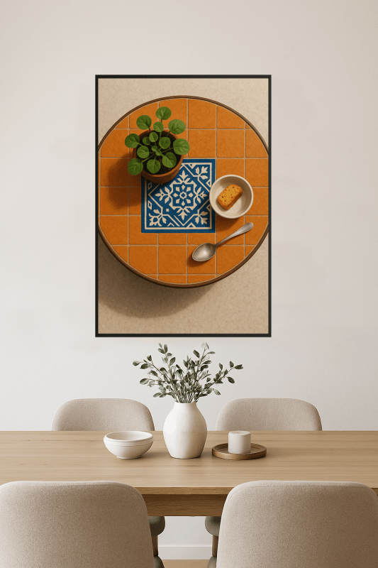 Żywe Martwa Natura Na Stole - CasaNookDecor