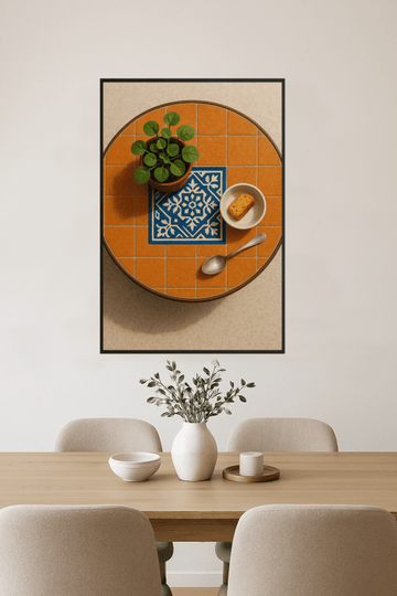 Żywe Martwa Natura Na Stole - CasaNookDecor